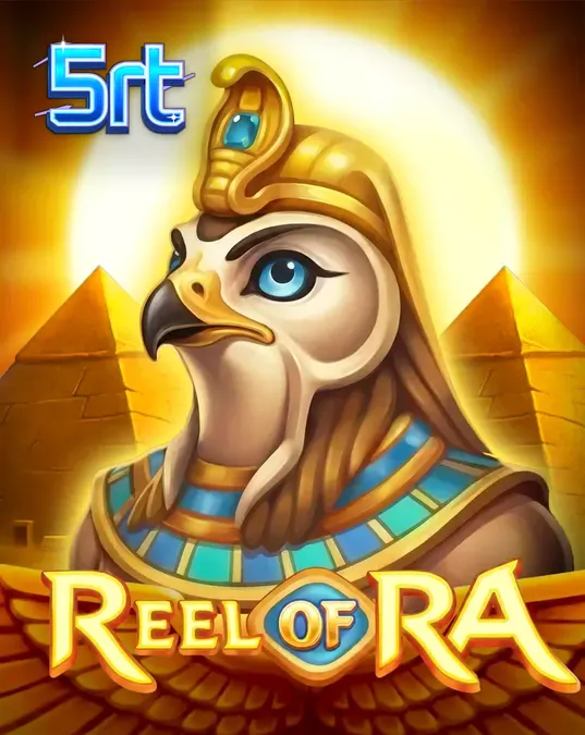 Tampilan visual slot Reel of Ra dengan simbol Mesir Kuno